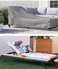 Alternative view of Sun Loungers Universal Protection Cover - L220xW90xH50cm - Grey