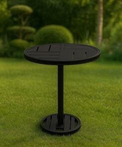 Alternative view of Schondor-2-Seater Table -Prague Style- φ 57×74CM-Aluminum-1Year