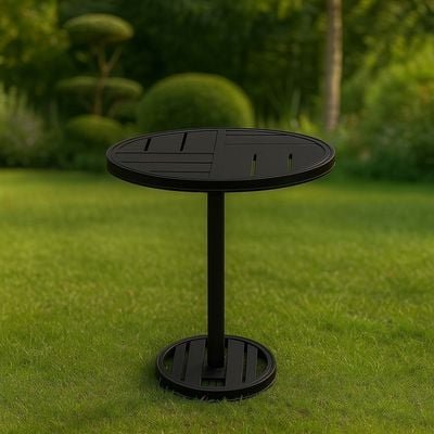 Schondor-2-Seater Table -Prague Style- φ 57×74CM-Aluminum-1Year - Image 2
