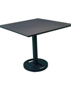 Schondor-4-Seater Table -Zurich Style-90×90×74CM-Aluminum-1Year