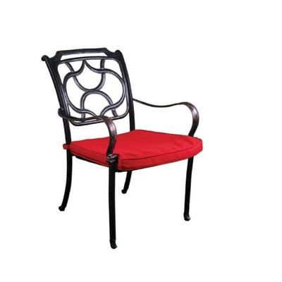 Armchair- Moscow Style- 63*63*91Cm-Aluminum-1 Year - Image 2