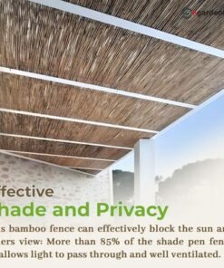 Alternative view of 7-Seater Cross Legs Dark Grey Aluminium Garden Sofa with Big Table