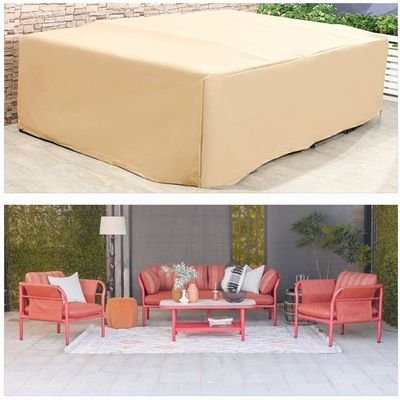 Protection Cover for Willy 4-Seater Sofa Set - L300 x W180 x H80cm - Beige - Image 2