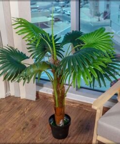 Alternative view of Artificial Palm Tree - Artificial Palm Plants With Plastic Pot