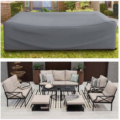 Protection Cover for Torino 7-Seater Sofa Set - L320 x W250 x H85cm - Grey - Image 2
