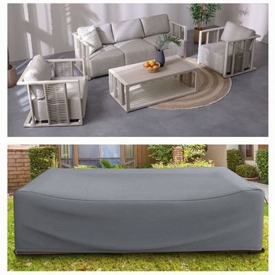 Outdoor Protection Cover for Sydney Sofa Set - 5 Seater - L290 x W170 x H70cm - Grey - Image 3