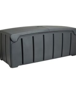 Alternative view of Strata Garden Storage Box, HTC-STR-754, 300 Liters, Black, 115 X 55 X 60 Cm, 300 L