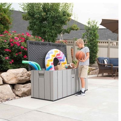 Lifetime Deck Box 150 Gallon (567.8 Litres), 150.2L x 71.8W x 70H cm 10-Year Limited Warranty, LFT-60362. - Image 5