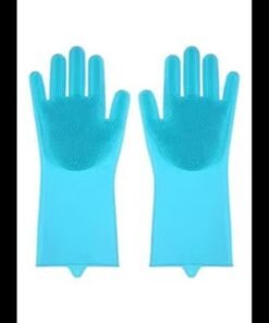 Mirfa Multifunctional Silicone Gloves for Kitchen Bathroom Dishwashing Pet Grooming Car Washing