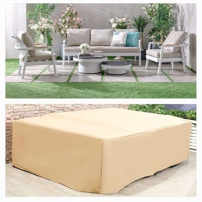 Outdoor Protection Cover for Genova Sofa Set - 5 Seater - L300 x W170 x H85cm - Beige - Image 3