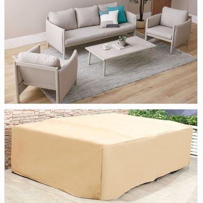 Outdoor Protection Cover for Divine Sofa Set - 5 Seater - L300 x W180 x H70cm - Beige - Image 3