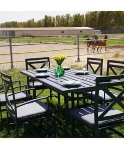 Dallas Outdoor Set- 180×90×74CM- Grey- 1 Year