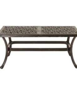 Alternative view of 6-Seater Table -Chicago Style-105×55×45CM-Aluminum-1Year