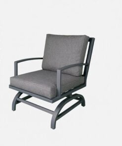 -Schondor- Rocking Sofa-Dallas Style-82x70x93Cm-Aluminum-1Year - Image 3
