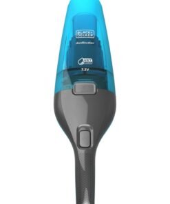 BLACK+DECKER Cordless Dustbuster Handheld Vacuum Cleaner, Wet & Dry, 7.2V 1.5Ah Li-Ion Battery, 385ml Capacity, Includes Charger Base, 385 ml 10.8 W WDC215WA-B5 Blue/Grey