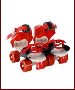 ZCM-HAPPY Kids Unisex Four Wheel Roller Skating Shoes