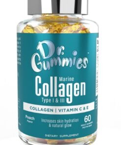 Dr. Gummies Marine Collagen Adult Gummies with Vitamins C And E, 60's
