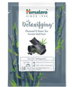 Himalaya Detoxifying Charcoal And Green Tea Bamboo Sheet Mask 30ml