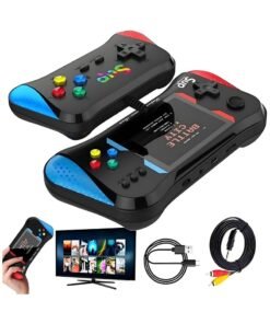 Snaggle Portable Retro Gaming Console with 500 Built-in Classic Games, 3.5-Inch HD Screen, Rechargeable Battery, TV Output, Plug & Play Video Game Boy Handheld Console for Kids and Adults