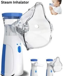 BORTONY Nebulizer Portable Mini Vaporizers Handheld Medical Atomizer for Adults Children Outdoor Travel Ultrasonic Nebulizer Steam Inhaler Pocket Size