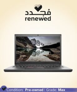 Lenovo Renewed - ThinkPad T450s Laptop With 14-Inch Display,Intel Core i5 Processor/5th Gen/8GB RAM/256GB SSD/5500MB Intel HD Graphics/Windows 10 Pro Black