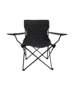 Alternative view of Foldable Beach And Garden Chair 49x49x80 cm Black
