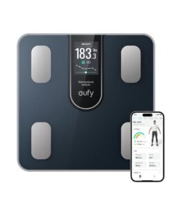 eufy Digital Bathroom Scales for Body Weight with Large TFT Screen, All-in-One Display for Offline Use, Bluetooth, 16 Metrics, BMI, Multi-Modes, High Accuracy, Smart Scale C20