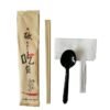 Customized Disposable Tableware Set Hotel Catering Takeaway Disposable Chopsticks Four-piece Tableware Package Customized-Color:Here's To You. You're A Foodie.