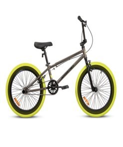 Spartan ZEPHYR Freestyle BMX Bike | 20 Inch Wheel Size | Single Speed | Grey Color