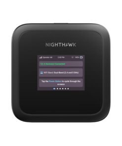 NETGEAR MH3150 Nighthawk M3 | 5G Router with SIM Slot Unlocked | Portable WiFi Hotspot for Personal/Business, 5G and 4G MiFi, WiFi 6, up to 32 Devices, up to 2.5Gbps - Black