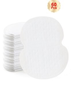 Splendors 60 Count Disposable Invisible Sweat Absorbing Pads Ultra Thin Super Abosrb Invisible Comfortable Non Sweat Armpit Protection Sweat Pads