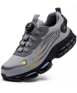 VICTGOAL Steel Toe Shoes for Men Lightweight Safety Shoes Comfortable Puncture Proof Slip On Indestructible Work Shoes