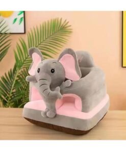 general Baby Support Sofa Chair, Animal Shaped Cushion Seat For Learning To Sit, Cuddly Plush Floor Seats, Baby Seat 6 Months Baby Toys, Toddler Sit Up Chair For Children Kids Gift