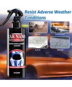 Homonth Car Nano Paint Coating Agent 120ml by Homonth – Long-Lasting Protection, Water Beading & Gloss Finish