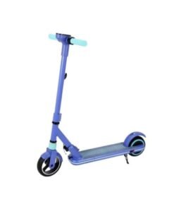 CRONY JL019-01 Kids Electric Scooter – 24 V/130-150 W Motor, Foldable Aluminum Frame, LED Display, Safe Ride for Children-BLUE