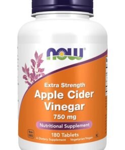 Now Foods Apple Cider Vinegar 750Mg 180 Tablets