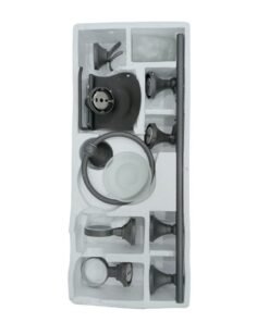 D&N 11-Piece Black Bathroom Accessories Set: Complete Bath Hardware for Hotel Elegance"