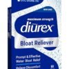 Diurex Ultimate Re-Energizing Water Pills - Maximum Strength Diuretic - Relieve Water Bloat - 60 Count