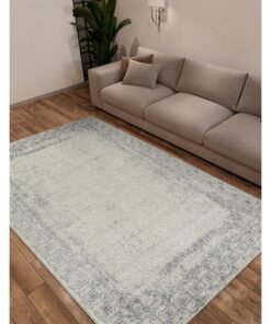 MERINOS Modern Vintage Style Area Rug Non-Slip Super Soft Touch Living Room Bedroom Floor Decoration Carpet Beige Natural Light Rectangular 200x300 cm