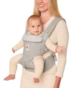 Arabest Baby Carrier Newborn To Toddler - Ergonomic, Cozy And Lightweight Infant Carrier For 7-44Lbs, Effortless To Put On, Ideal For Hands-Free Parenting, Enhanced Lumbar Support