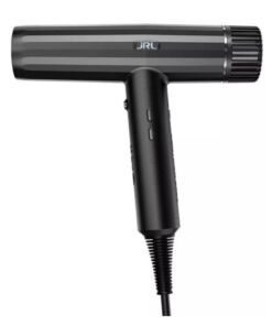 JRL Professional JRL Forte Pro Hair Dryer Kit | JRL-BR1-32, FP 2020H, JRL-BR3 | Ionic Technology, Lightweight & Powerful, Frizz-Free Styling | Salon-Grade Blow Dryer & Styling Brushes | Black