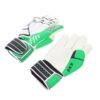 Barakah Children Football Gloves, Kids Youth Football Soccer Goalkeeper Goalie Training Gloves Gear with Strong Grips Palms, Soccer Goalie Goalkeeper Gloves for Kids Boys Children (6# Green)