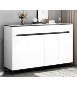 KLNAMAEAAN Luxury Multifunctional Entryway Shoe Cabinet & Drawer Storage 140 CM