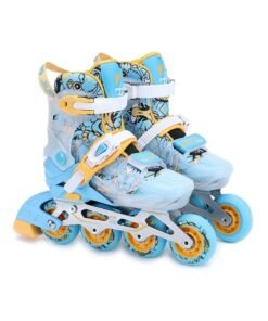 LIMOS Adjustable Inline Skates Roller Skating Shoes for Girls Boys Teenagers and Beginners
