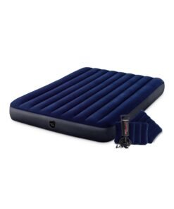 INTEX Queen Classic Downy Air Mattress 1.52Mx 2.03M X 25Cm Plastic Blue