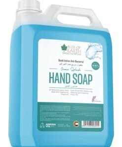 BLISS OF EARTH Antibacterial Hand Wash Refill Refreshing Ocean Splash Hand Soap 5 Liter Non Drying Moisturizing Formula Aromatic Fragrance Perfect Hand Soap For Hotel Office Home and Public Spaces