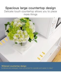 Sharpdo Modern Simple Multifunctional Kitchen Storage Cabinet Sideboard Storage Cabinet For Kitchen Storage Cabinet With Drawers 90*30*80cm - Image 4
