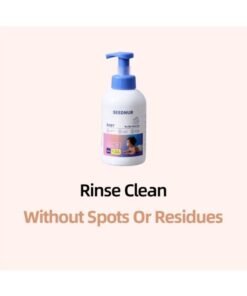 Seednur Baby Bottle and Fruit & Vegetable Cleanser, Fragrance Free, Contains Enzymes, Removing Milk Stains, 600ml Plant Based Baby Bottle Cleanser - Image 3
