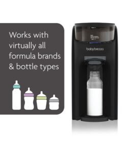 Baby Brezza New and Improved Formula Pro Advanced Formula Dispenser Machine - Automatically Mix a Warm Formula Bottle Instantly - Easily Make Bottle with Automatic Powder Blending, Black - Image 3