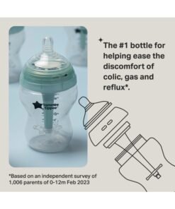 Alternative view of tommee tippee Pack Of 3 Baby Feeding Bottle 260 ML, 0 Months +